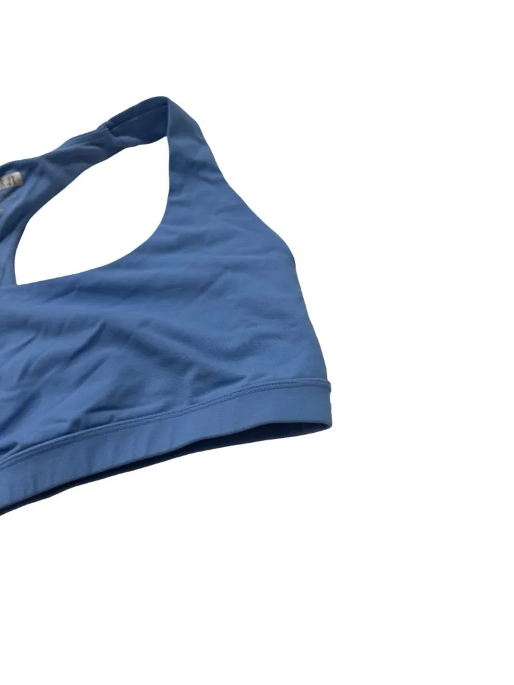 Forever 21 Two Blue Burgundy Strappy Racerback Sports Bra Set Medium Women's